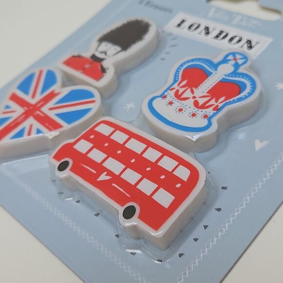 Alice Tait London UK Themed Erasers | Set of 4 - Picture 3 of 8